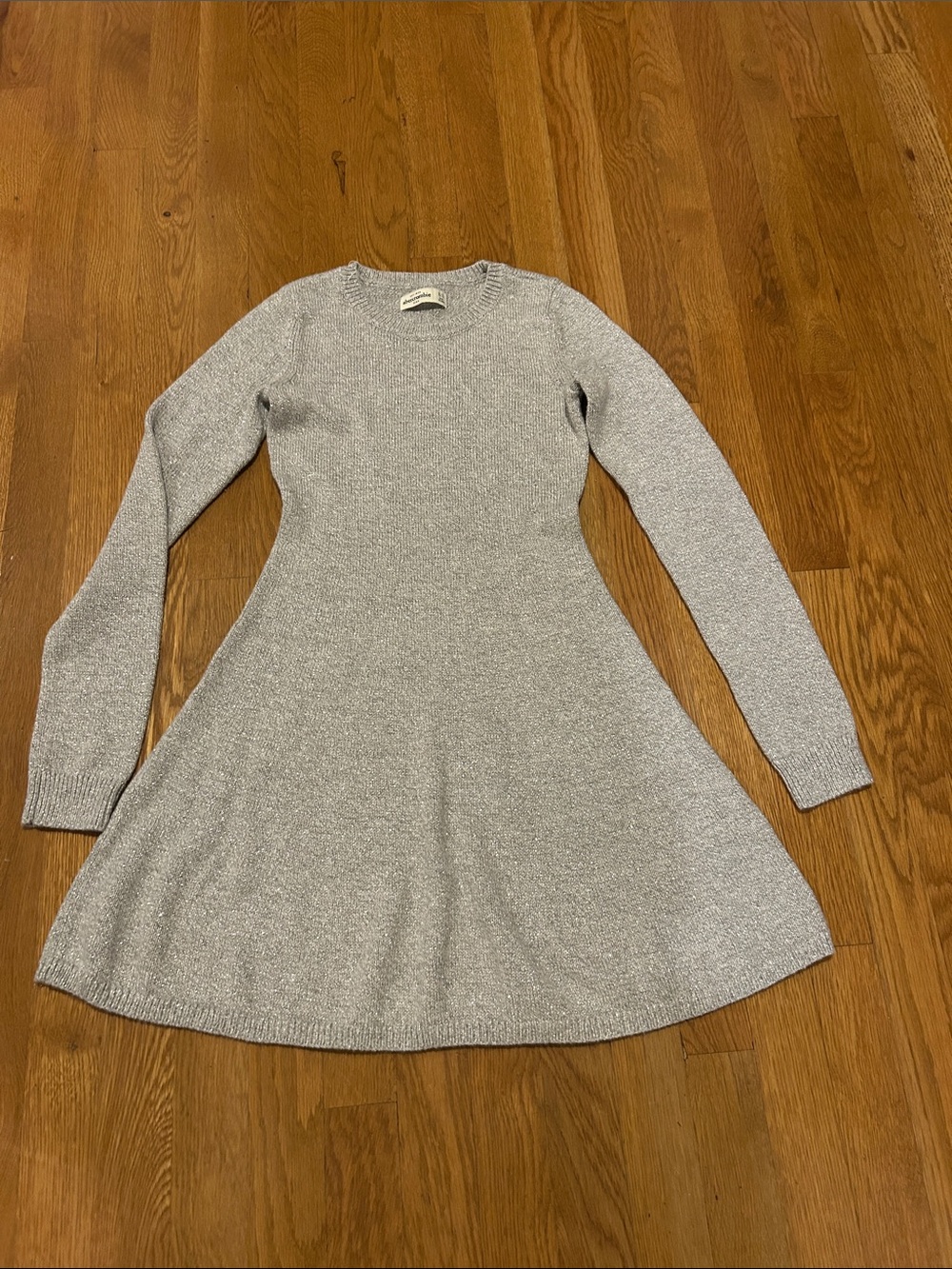 Cozy girls sweater dress